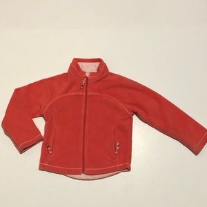 REÍ girls fleece zip up jacket